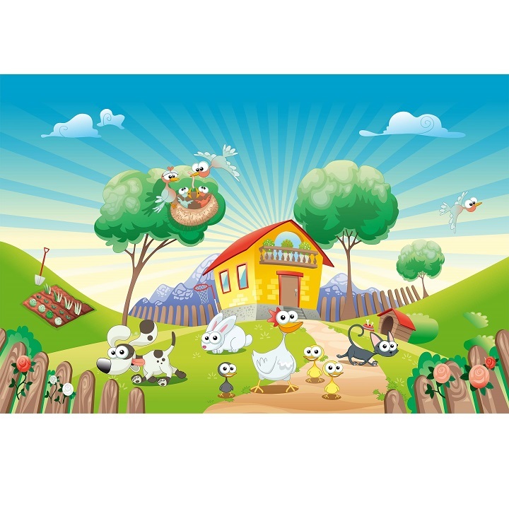 Gyerekszonyeg-JENNY-farm-mintas