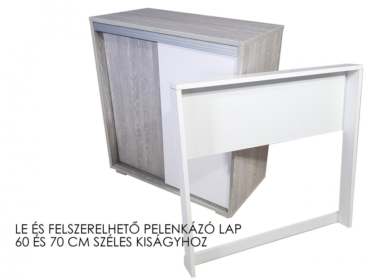 Pelenkázó lap több féle komódhoz