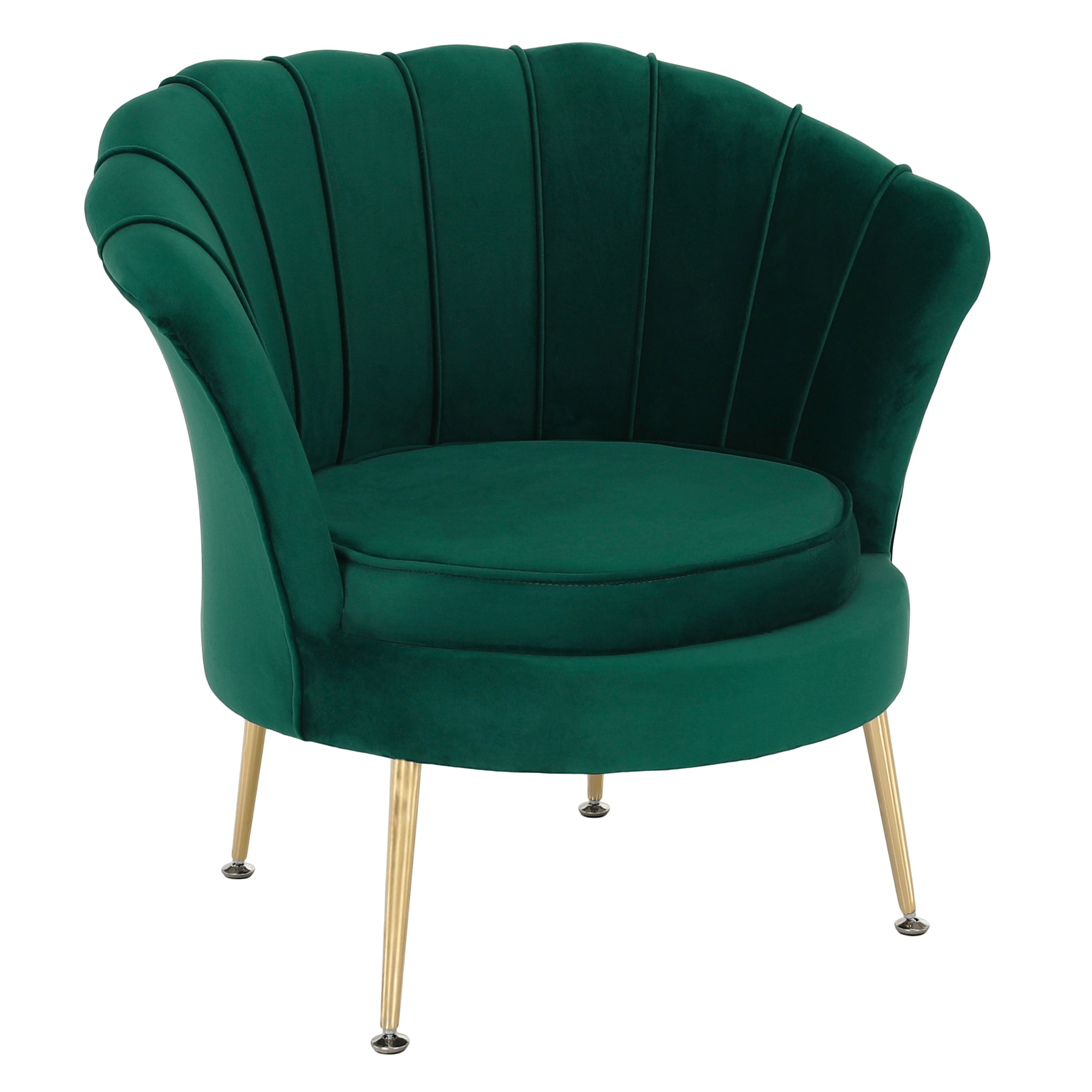 Fotel Art-deco stílusban, smaragd Velvet anyag/gold króm-arany, NOBLIN NEW
