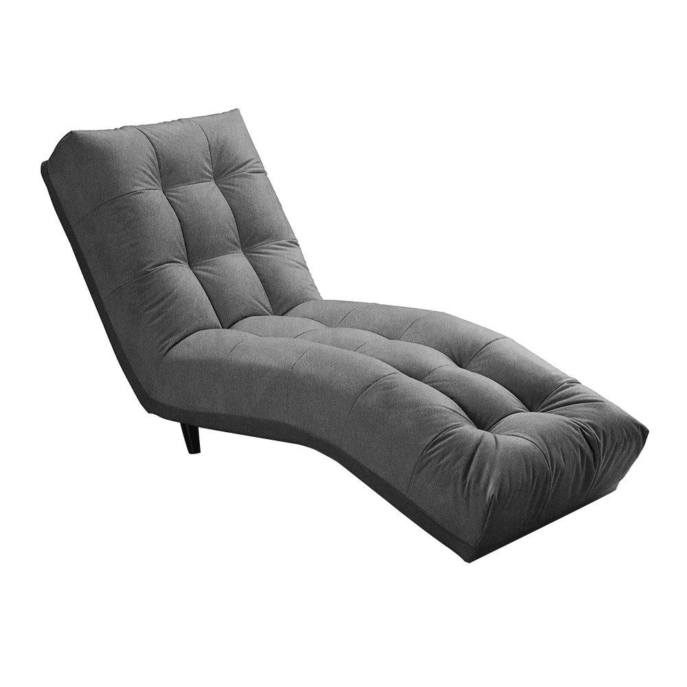 Relax fotel, szürke szövet, MALIMO