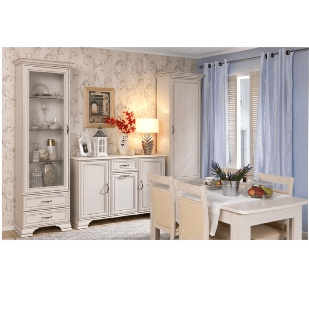 Nyitott könyvespolc 2s, DTD laminált, woodline bézs, TIFFY 05