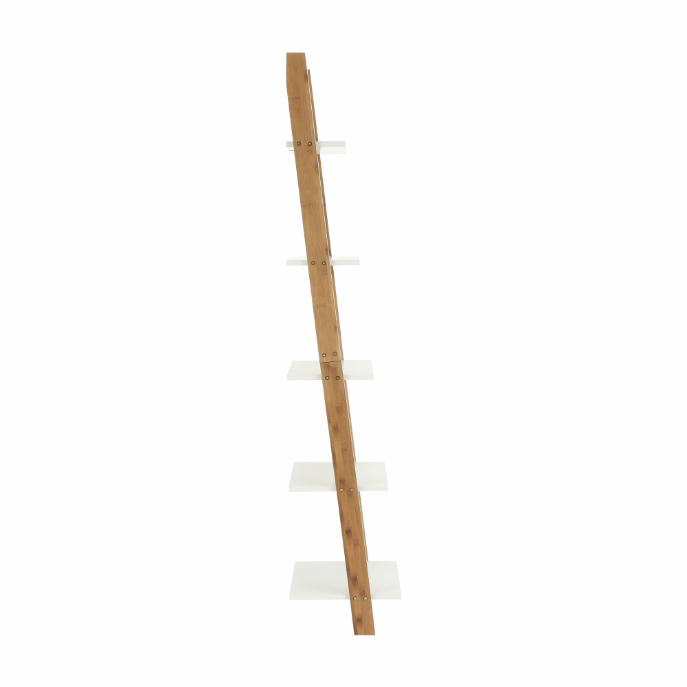 Polc, fehér/bambusz, GAPA TYP 3