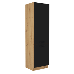 Szekreny-beepitett-hutore--matt-fekete-artisan-tolgy--MONRO-60-LO-210-2F