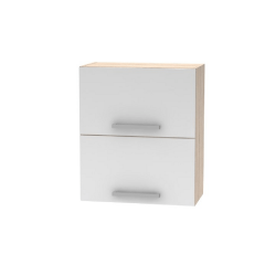 Billeno-felsoszekreny-2DV--tolgy-sonoma-feher--NOVA-PLUS-NOPL-008-VH