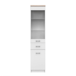 Vitrines-szekreny-1D1W1S--feher-tolgy-sonoma--TOPTY-TYP-03