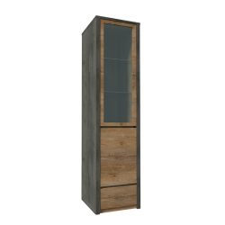 Vitrines-szekreny--tolgy-lefkas-sotet-smooth-szurke--MONTANA-W1D