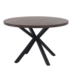 etkezoasztal--sotet-tolgy-fekete--atmero-120-cm--MEDOR