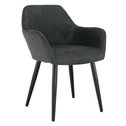 Design-karosszek--szalcsiszolt-borszovet--szurke---fekete--LACEY