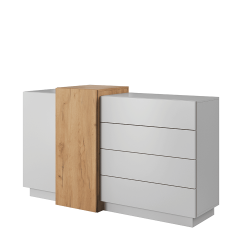 Komod-2D4S--feher-tolgy-craft-arany--TRIO