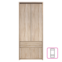 Akasztos-szekreny--DTD-laminalt--tolgy-sonoma--NORTY