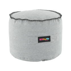 Babzsak-puff--szurke-anyag--NUTAN