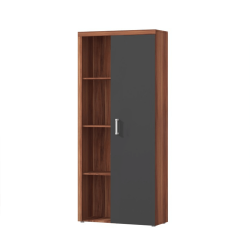 Polcos-szekreny-konyvespolccal--szilva-szurke-grafit--CHERIS-2