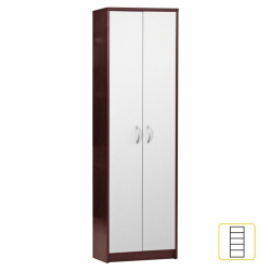 Polcos-szekreny--wenge--feher--MECKI