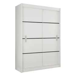 Szekreny-toloajtoval--feher-fekete--MERINA-150