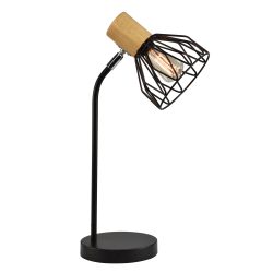 Asztali-lampa--fekete--fem-fa--TREX-TYP-1