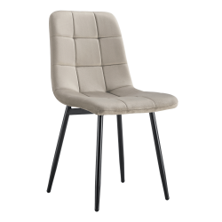 Szek--szurkesbarna-Taupe-Velvet-szovet-fekete--RAMITA-TYP-3