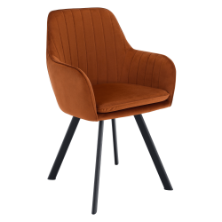 Design-fotel--terrakotta-Velvet-szovet--AURIL