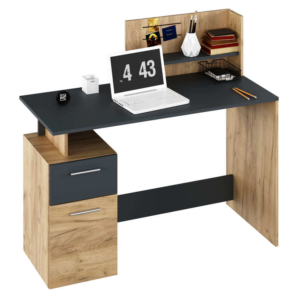 Szamitogepasztal--artisan-tolgy-grafit--PLATON-NEW