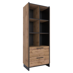 Nyitott-polcos-szekreny.-wotan-tolgy-fekete.-AMONI-2S