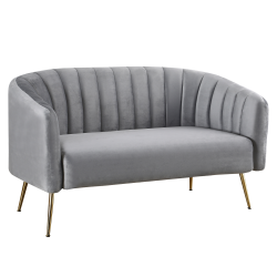 Design-ketszemelyes-kanape.-szurke-Velvet-szovet-gold-krom-arany.-BAGY