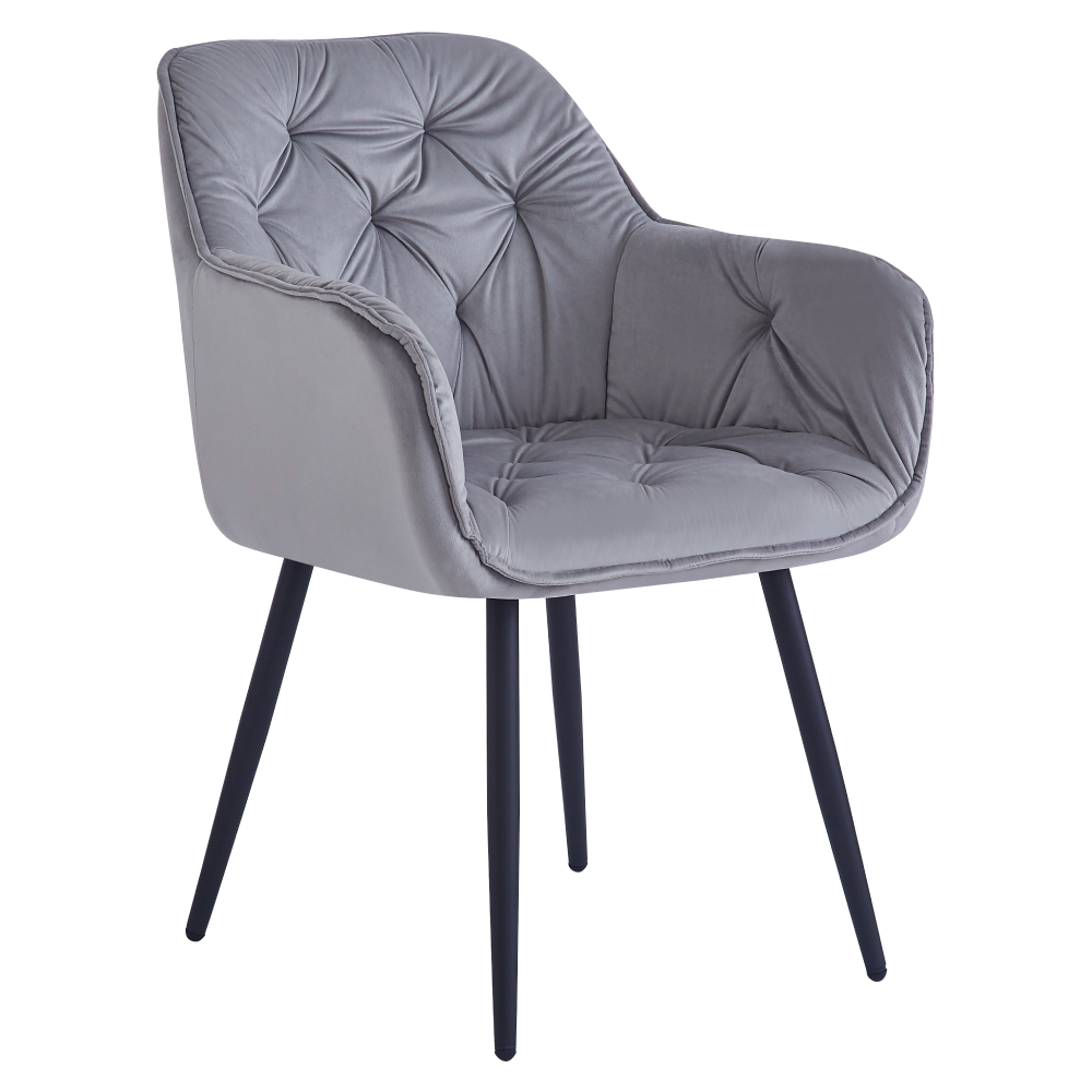 Dizajnos-fotel.-sotetszurke-Velvet-szovet.-FEDRIS-NEW