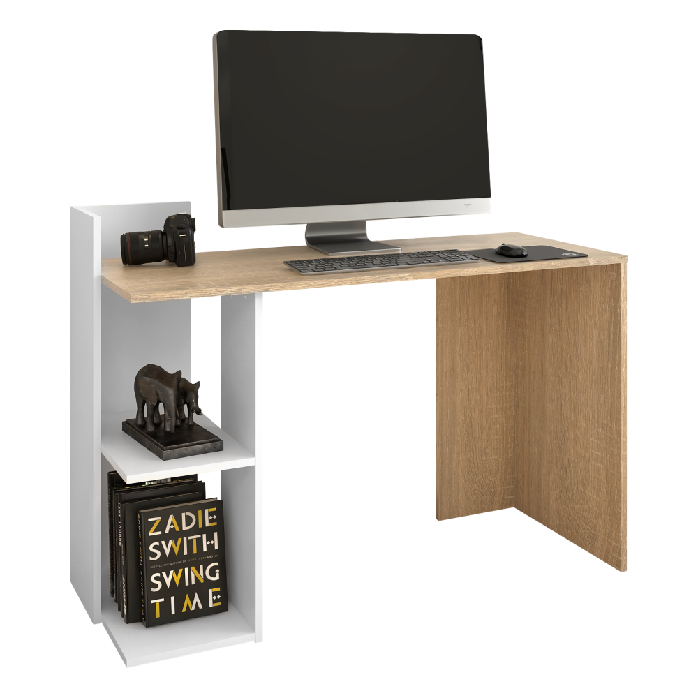 Szamitogepasztal.-sonoma-tolgy-feher.-ZINO-NEW