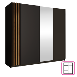 Szekreny.-2D-200.-fekete-artisan-tolgy.-BAJADERO-TYP-2