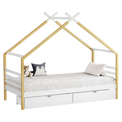 Montessori-agy.-feher-barna.-90x200.-TARA