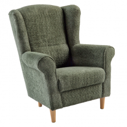 Fules-fotel.-zold-szovet-Coral.-CHARLOT