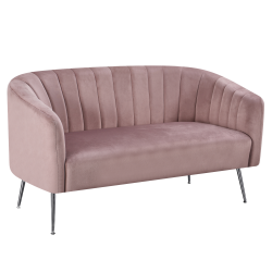 Design-ketszemelyes-kanape.-rozsaszin-Velvet-szovet-krom-ezust.-BAGY