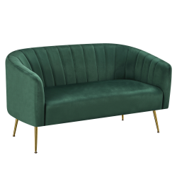 Design-ketszemelyes-kanape.-sotetzold-Velvet-szovet-gold-krom-arany.-BAGY