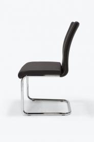Mona szék - Fekete műbőr