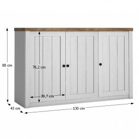 Provance komód K3D Provance komód K3D