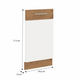 Konyhaszekrény VEGA ZM 713x446 Ajtó beépített mosogatógépre teljes