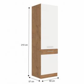 Konyhaszekrény VEGA 60 DK-210 2F kamraszekrény ajtós