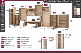 Manhattan M11 Sarok elem