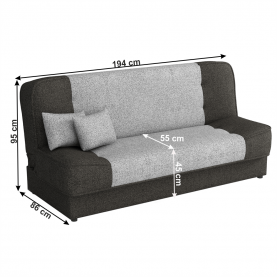Ágyazható kanapé ASIA NEW