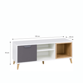 TV asztal SINDRA TYP 10