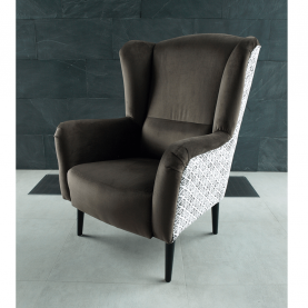 Design fotel, Velvet anyag barna/minta Terra, BELEK