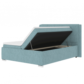 Boxspring ágy 180x200, mentol, LORENA