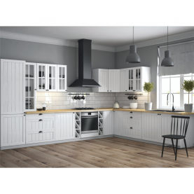 Felsőszekrény G30, balos, fehér/sosna andersen, PROVANCE Felsőszekrény G30, balos, fehér/sosna andersen, PROVANCE