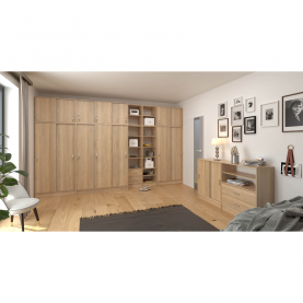 Szekrény, tölgy sonoma, BETTY 4 BE04-003-00 Szekrény, tölgy sonoma, BETTY 4 BE04-003-00