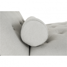 Pihentető fotel Bluetooth-al, világosszürke/sötét dió, GREGOR