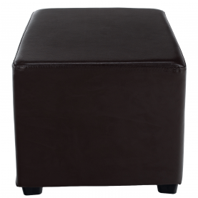 Puff, sötétbarna textilbőr, NIKI NEW Puff, sötétbarna textilbőr, NIKI NEW