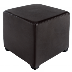Puff, sötétbarna textilbőr, NIKI NEW Puff, sötétbarna textilbőr, NIKI NEW
