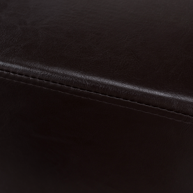 Puff, sötétbarna textilbőr, NIKI NEW Puff, sötétbarna textilbőr, NIKI NEW