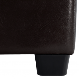 Puff, sötétbarna textilbőr, NIKI NEW Puff, sötétbarna textilbőr, NIKI NEW