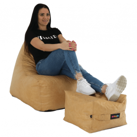 Tabouret, bézs anyagból, RIMINO TYPE 2