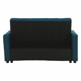 Kinyitható kanapé, türkiz, FRENKA BIG BED NEW