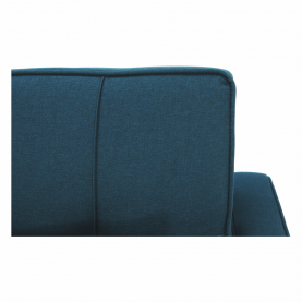 Kinyitható kanapé, türkiz, FRENKA BIG BED NEW